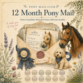 12 Month Pony Letter Subscription